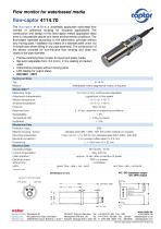 Data sheet flow-captor 4114.70