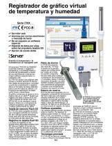 Registrador de gráfico virtual de temperatura y humedad - 1