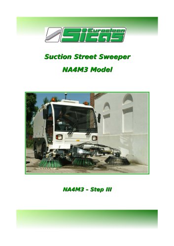 Suction Street Sweeper NA4M3 Model