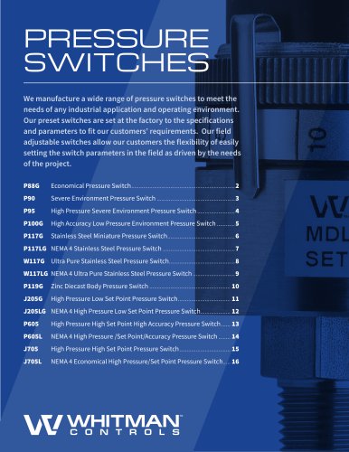 Pressure Switch