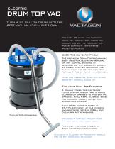 Vactagon Drum Top Electric Vacuum