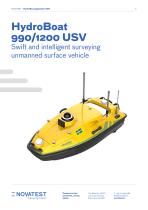 HydroBoat 990/1200 USV - Technical Sheet