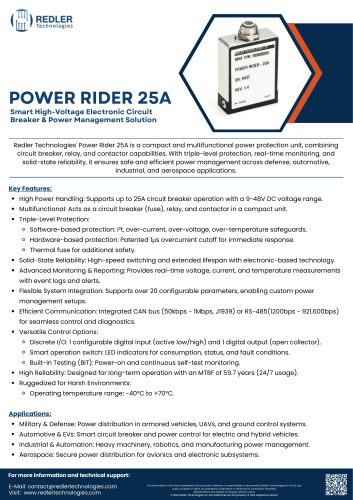 Power Rider 25A