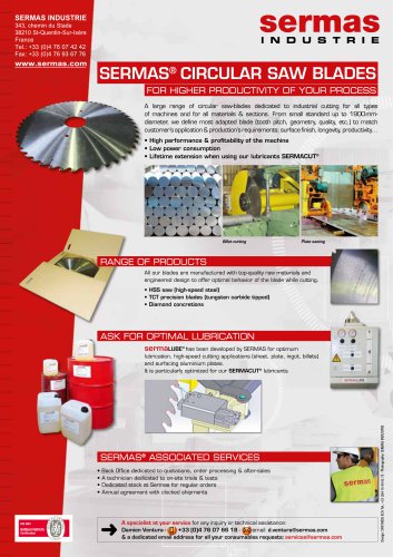 SERMAS® CIRCULAR SAW BLADES