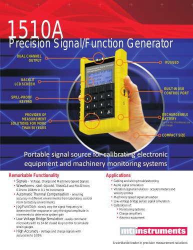 1510A PRECISION SIGNAL SOURCE / FUNCTION GENERATOR