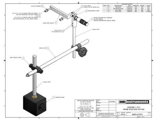 FS-5 PROBE POSITIONING FIXTURE