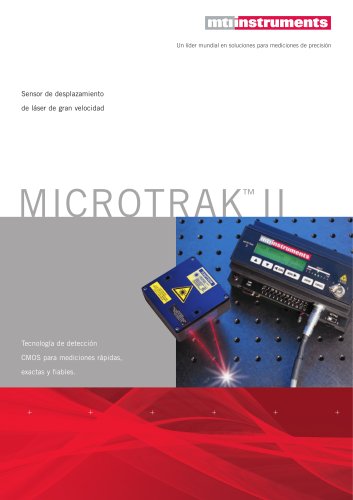 Microtrack II Sensor de Desplazamiento de Gran Velocidad