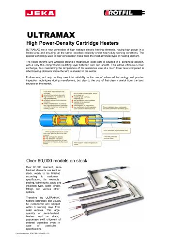 Cartridge Heaters