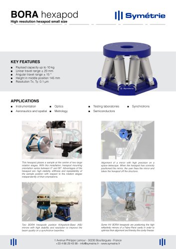 Bora hexapod