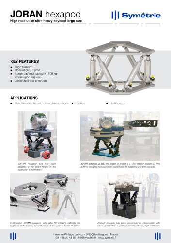 Joran hexapod