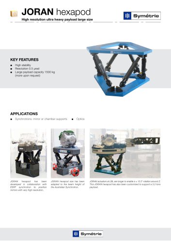 JORAN hexapod