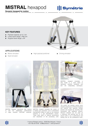 Mistral hexapod