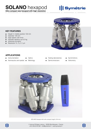 Solano hexapod
