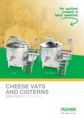 Cheese kettles / cistern SKH/SCH
