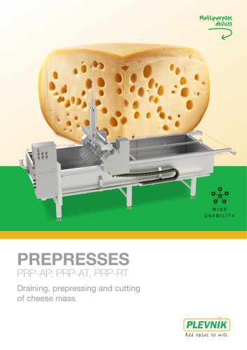 Pre-press PRP-AP, PRP-AT, PRP-RT