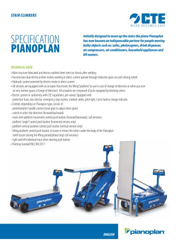 PIANOPLAN 600J STANDARD