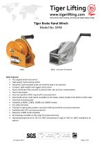 Tiger Brake Hand Winch