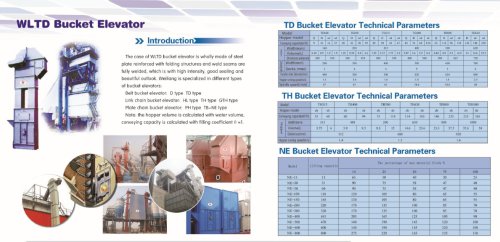 Weiliang WLTD vertical conveyor  feeder for powder, granules, solids