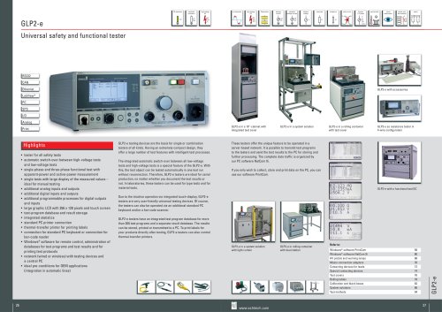 GLP2-e/i | Single-/ Combination [PE + Iso + LC + HT + Function + R + Visual +++]