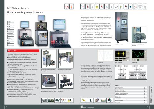 MTC3 | Surgetester [Surge 6KV + R + HV + Rotation +++]