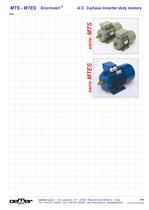 A.C. 3-phase Inverter duty motors MTES - 10