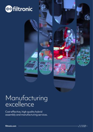 Manufacturing excellence