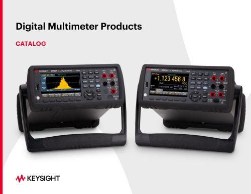 Digital Multimeter Products Catalog
