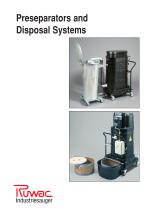 pre-separators and disposal systems