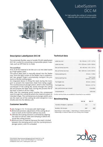 LabelSystem DCC-M