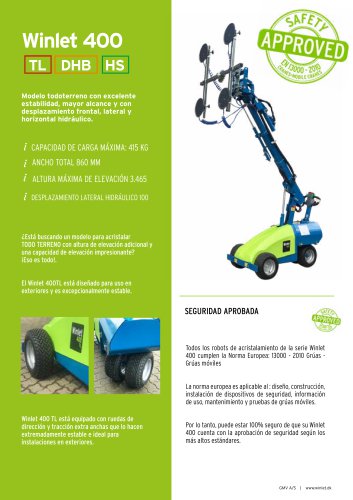 Winlet 400-TL-DHB-HS-HR