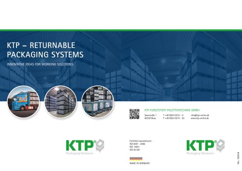 KTP – Returnable Packaging Systems