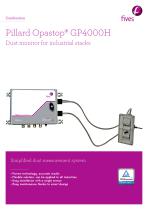 Pillard Opastop® GP4000H dust monitor