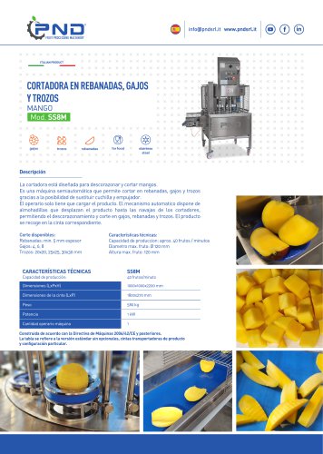 SS8M - Ficha T&eacute;cnica