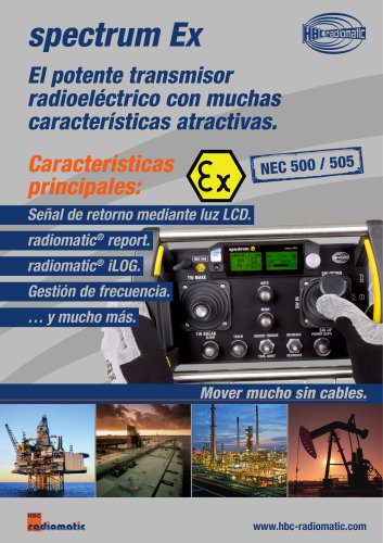 Información del Producto spectrum Ex