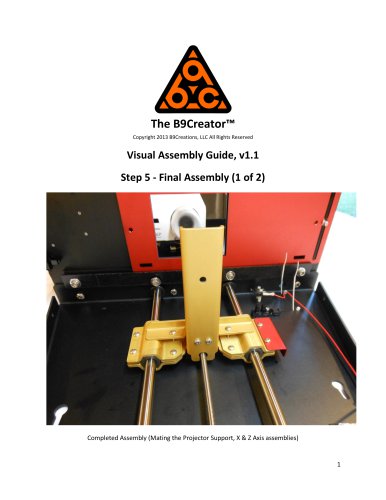 Step 5 - Final Assembly (1 of 2)