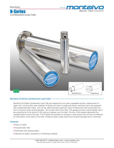 N-Series Cantilevered Load Cells