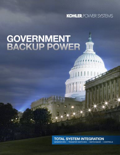 Government Backup Power Brochure