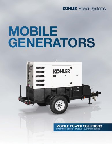 Mobile generators