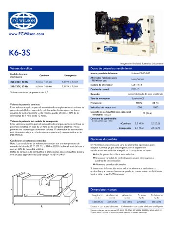 5.5 - 7.0 kVA Single Phase Generator Set