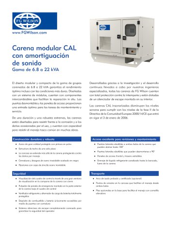 6.8 - 22 kVA CAL Enclosure