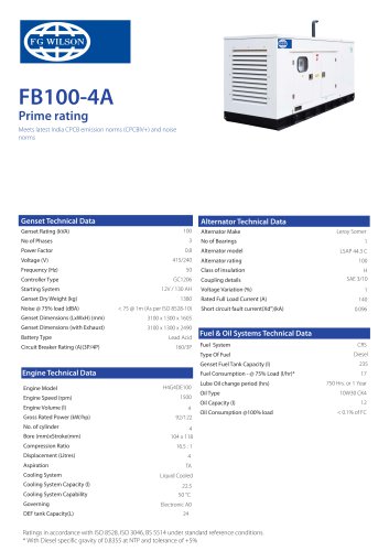 FB100-4A Datasheet