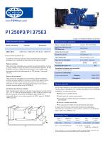 P1250P3-P1375E3 (60Hz) Open Generator Set - 1