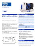 P200-3 (200 kVA) Open Generator Set - 1