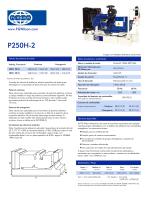 P250H-2 - 250 kVA Open Generator Set - 1