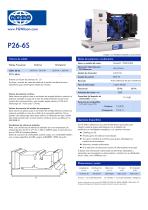 P26-6S (26 kVA Three Phase EUIIIa Compliant Open Generator Set) - 1