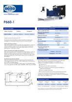 P660-1 Open Generator Set (660 kVA) - 1