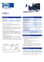 P700-1 Open Generator Set (700 kVA) - 1