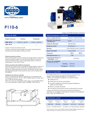 P88-6 (88 kVA Three Phase EUIIIa Compliant Open Generator Set)