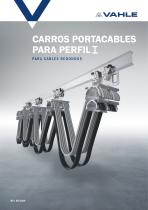 Carros portacables para cables redondos