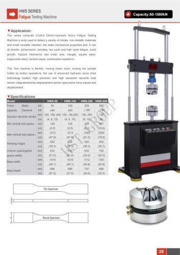 HST Fatigue Testing Machine